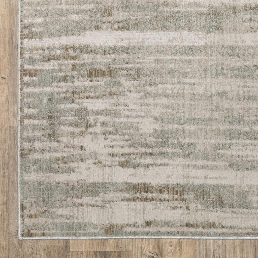 Oriental Weavers Mallory MAL07 Beige Rectangle Indoor Runner Distressed Pattern-