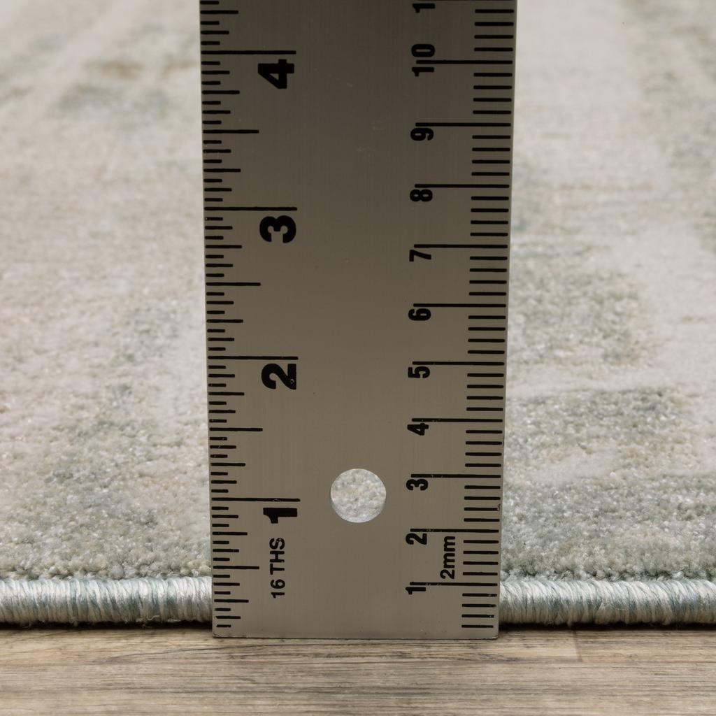 Oriental Weavers Mallory MAL07 Beige Rectangle Indoor Runner Distressed Pattern-