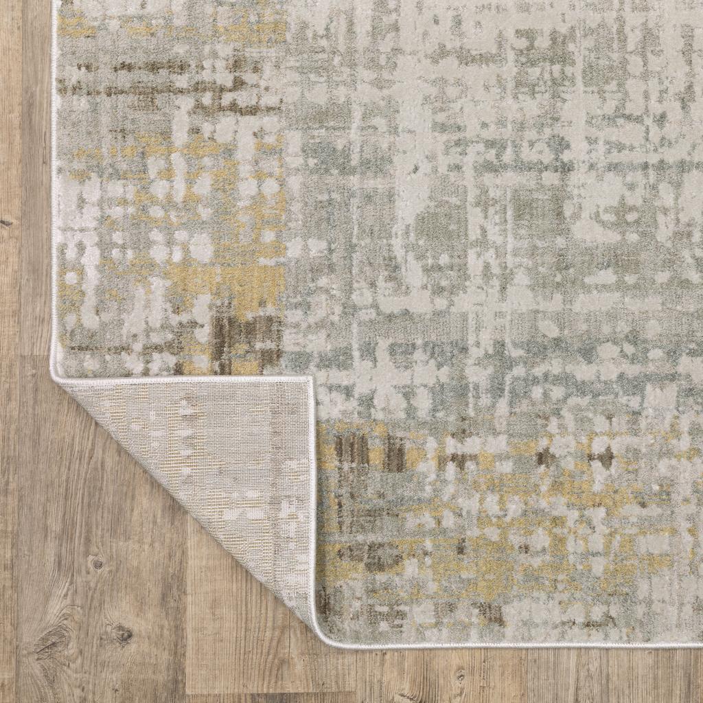 Oriental Weavers Mallory MAL08 Beige Rectangle Indoor Area Rug Distressed Pattern-