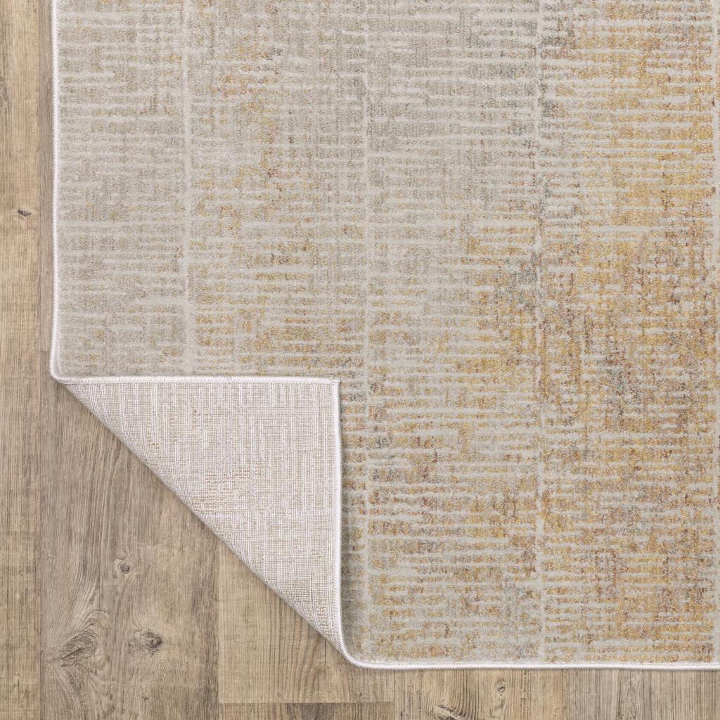 Oriental Weavers Mallory MAL09 Beige Rectangle Indoor Area Rug Stripe Pattern-