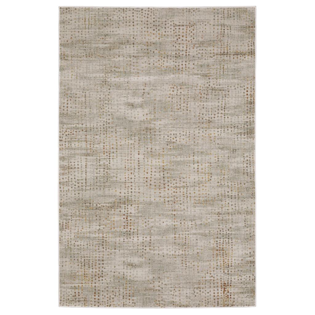 Oriental Weavers Mallory MAL10 Grey Rectangle Indoor Runner Distressed Pattern-