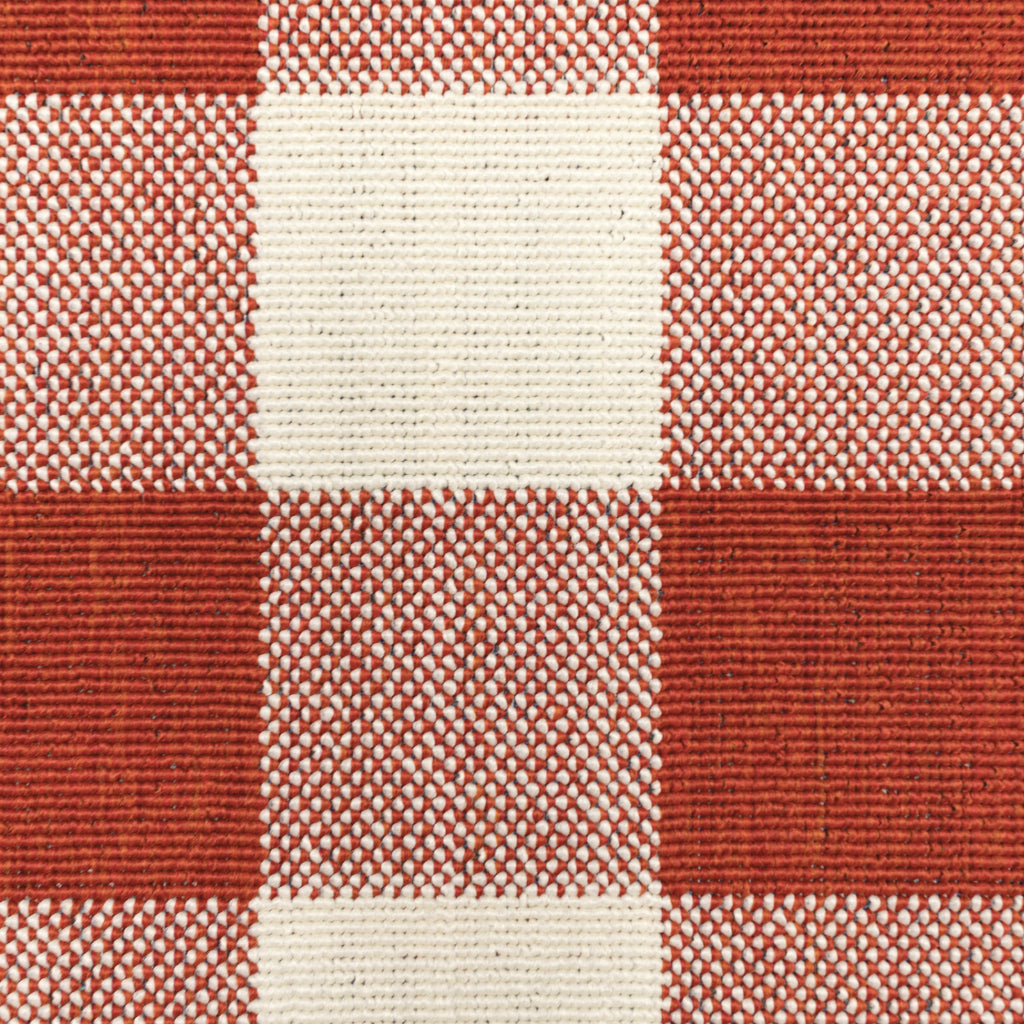 Oriental Weavers Meridian 2598R Red/Ivory Rectangle Indoor / Outdoor Runner - Trendy Stain Resistant Machine Made Entryway &amp; Hallway Runner with Geometric Pattern