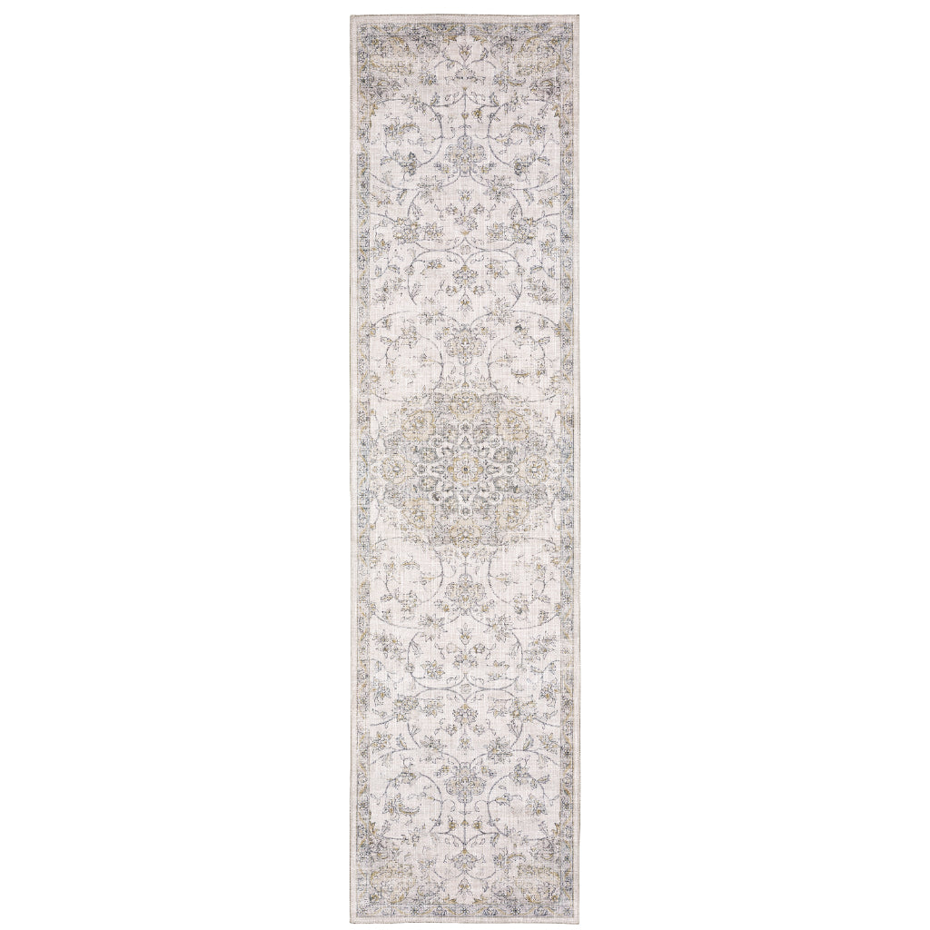 Oriental Weavers Myers Park MYP01 Multicolor Rectangle Indoor Runner - Easy Care Stain Resistant Low Pile Rug with Oriental Design-