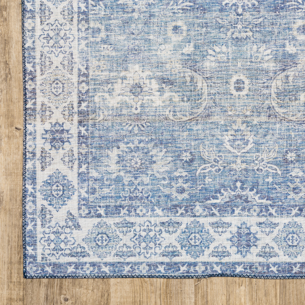 Oriental Weavers Myers Park MYP04 Multicolor Rectangle Indoor Runner - Easy Care Stain Resistant Low Pile Rug with Oriental Design