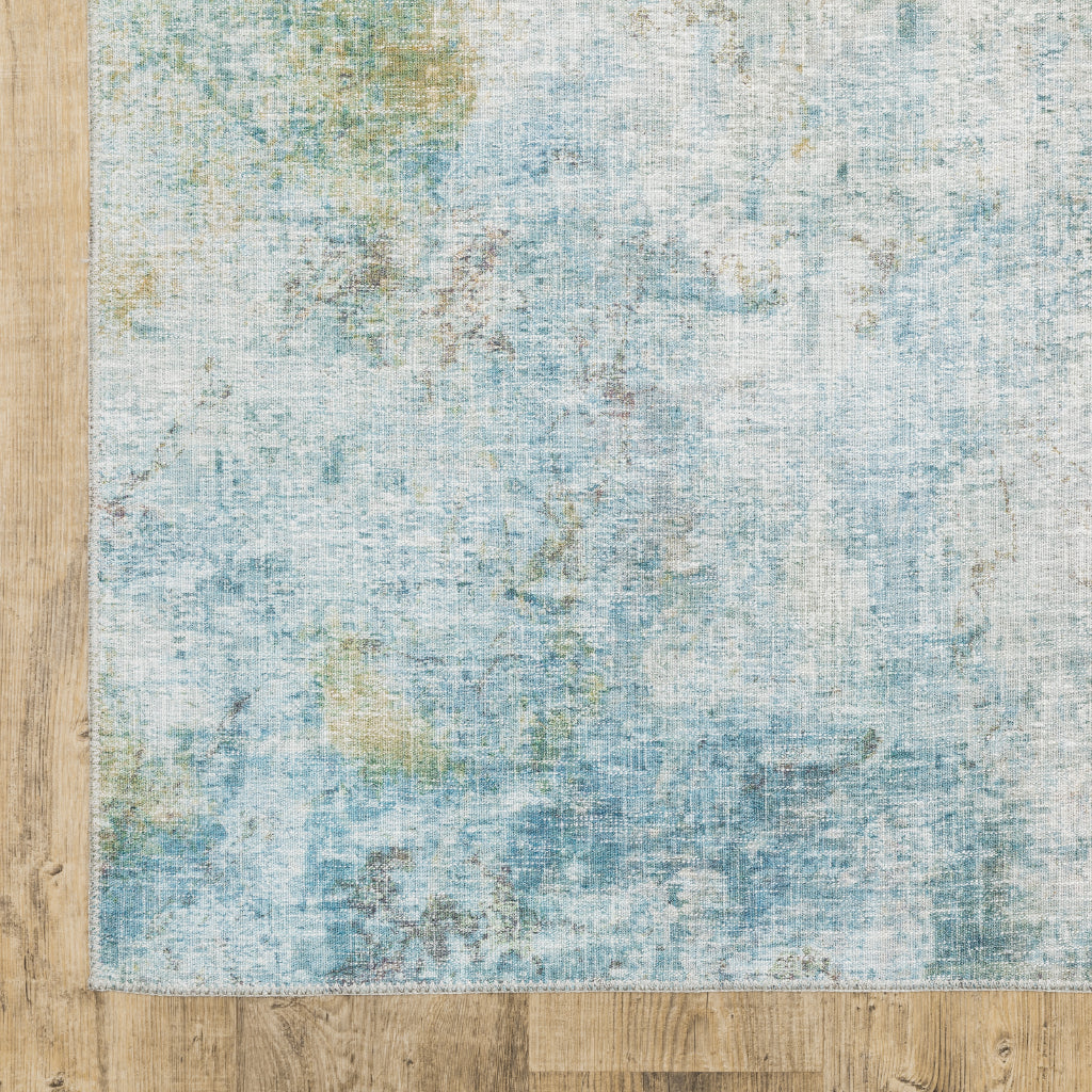 Oriental Weavers Myers Park MYP09 Multicolor Rectangle Indoor Runner - Easy Care Stain Resistant Low Pile Rug with Abstract Design