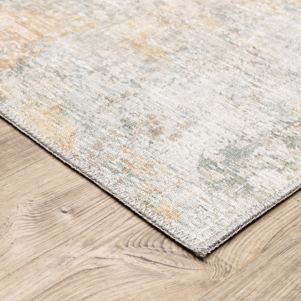Oriental Weavers Myers Park MYP09 Multicolor Rectangle Indoor Runner - Easy Care Stain Resistant Low Pile Rug with Abstract Design
