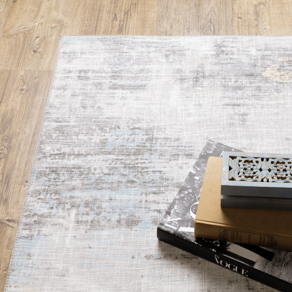 Oriental Weavers Myers Park MYP11 Multicolor Rectangle Indoor Area Rug - Easy Care Stain Resistant Low Pile Rug with Abstract Design