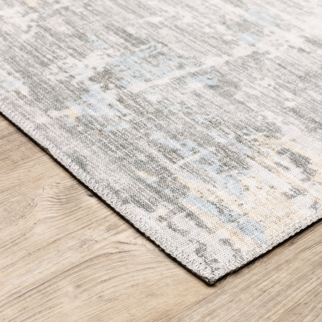 Oriental Weavers Myers Park MYP11 Multicolor Rectangle Indoor Area Rug - Easy Care Stain Resistant Low Pile Rug with Abstract Design