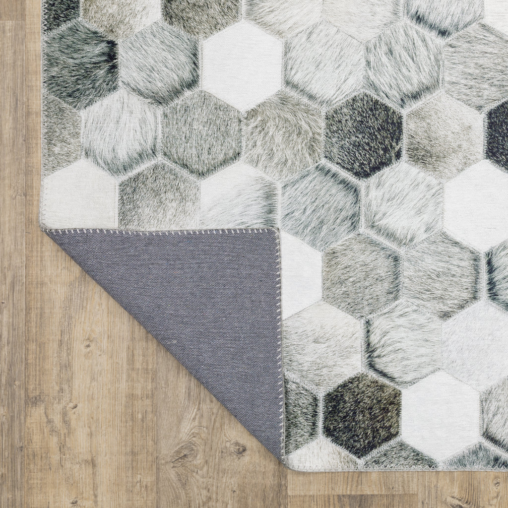 Oriental Weavers Myers Park MYP17 Multicolor Rectangle Indoor Area Rug - Easy Care Stain Resistant Low Pile Rug with Geometric Design
