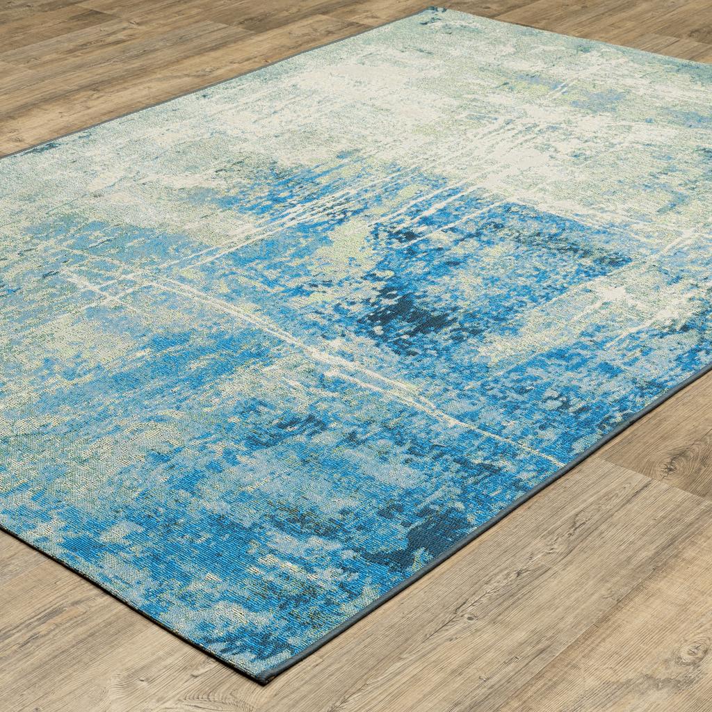 Oriental Weavers Naples 359XI Beige Rectangle Indoor/Outdoor Area Rug Abstract Pattern-