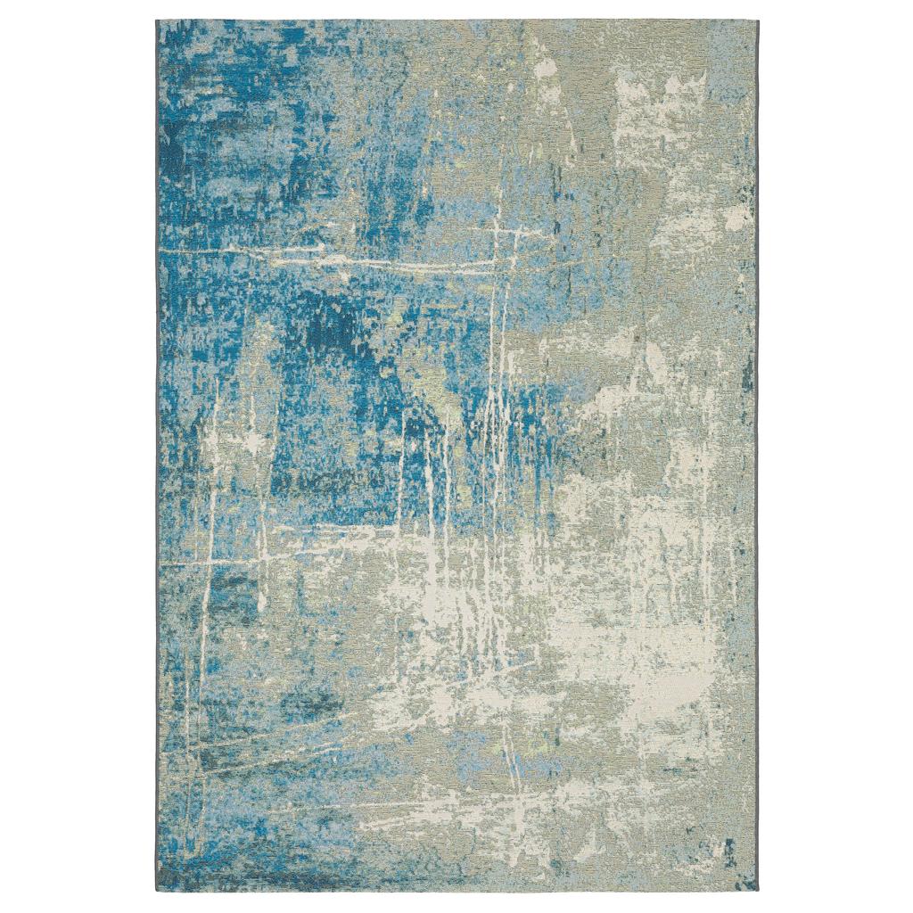 Oriental Weavers Naples 359XI Beige Rectangle Indoor/Outdoor Area Rug Abstract Pattern-