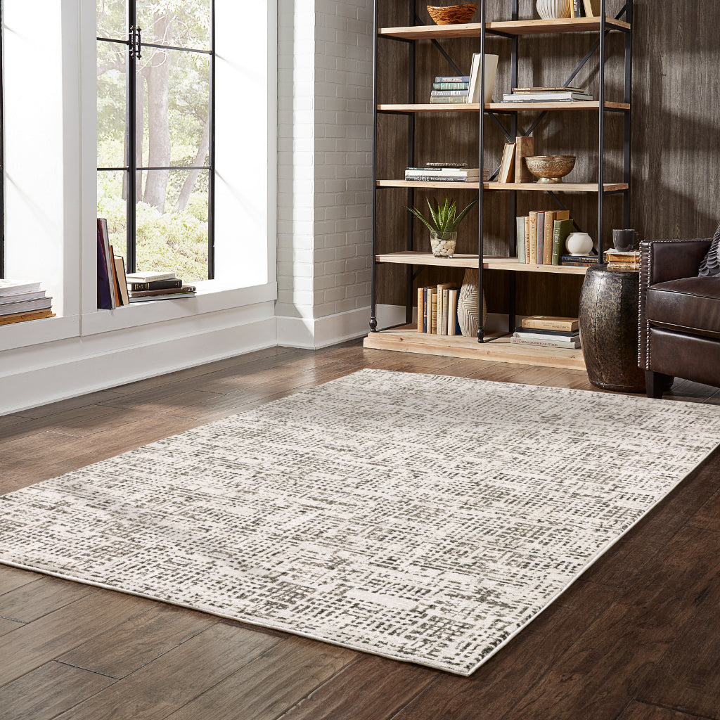 Oriental Weavers Nebulous 2060W Multicolor Rectangle Indoor Area Rug - Low Pile Modern Rug with Geometric Design