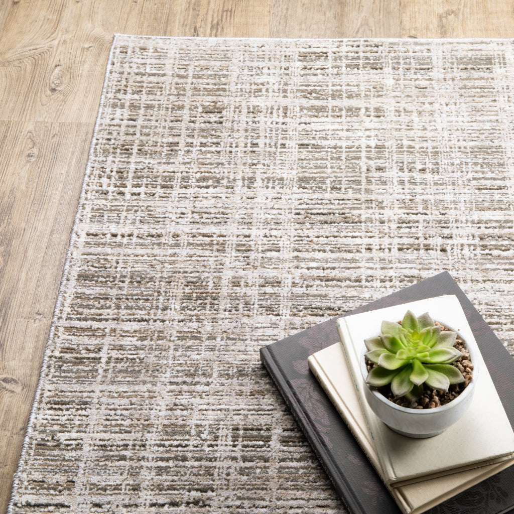 Oriental Weavers Nebulous 071E9 Multicolor Rectangle Indoor Runner - Low Pile Modern Rug with Abstract Design