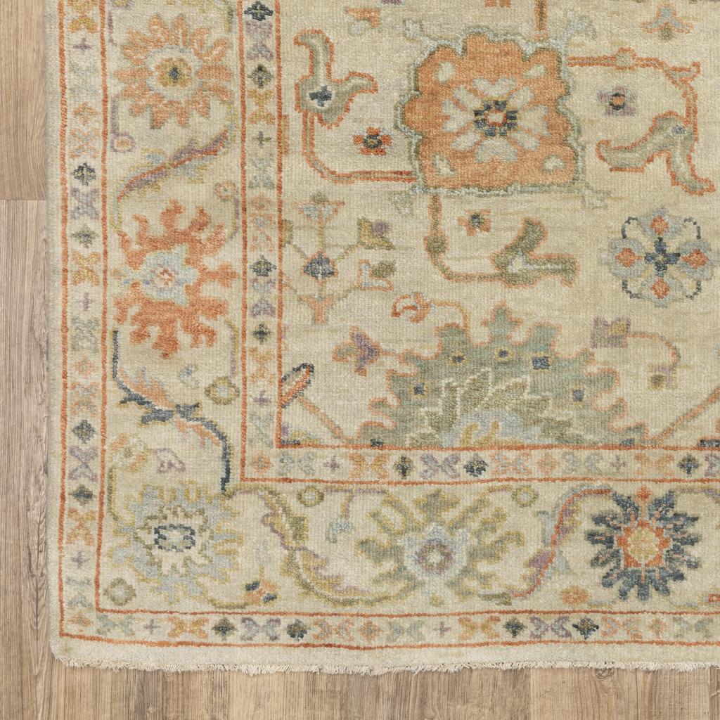 Oriental Weavers Palace 10308 Beige Rectangle Indoor Runner Oriental Pattern-