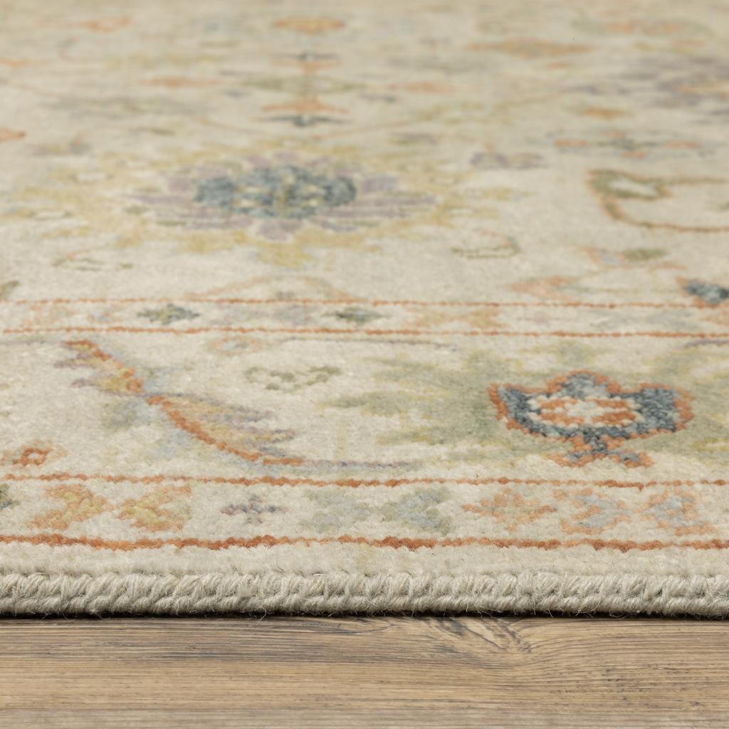 Oriental Weavers Palace 10308 Beige Rectangle Indoor Area Rug Oriental Pattern-