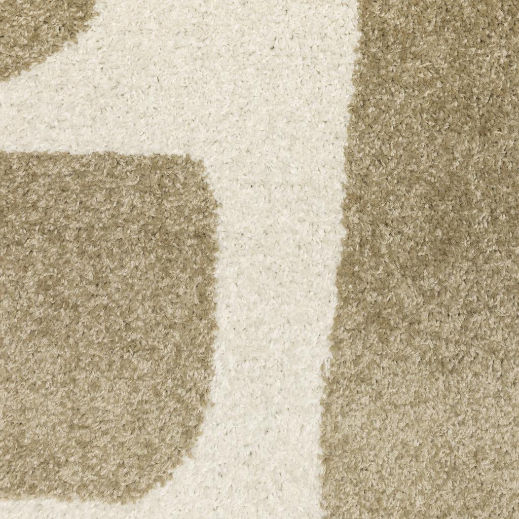 Oriental Weavers Quinn QUI09 Beige Rectangle Indoor Runner Abstract Pattern-