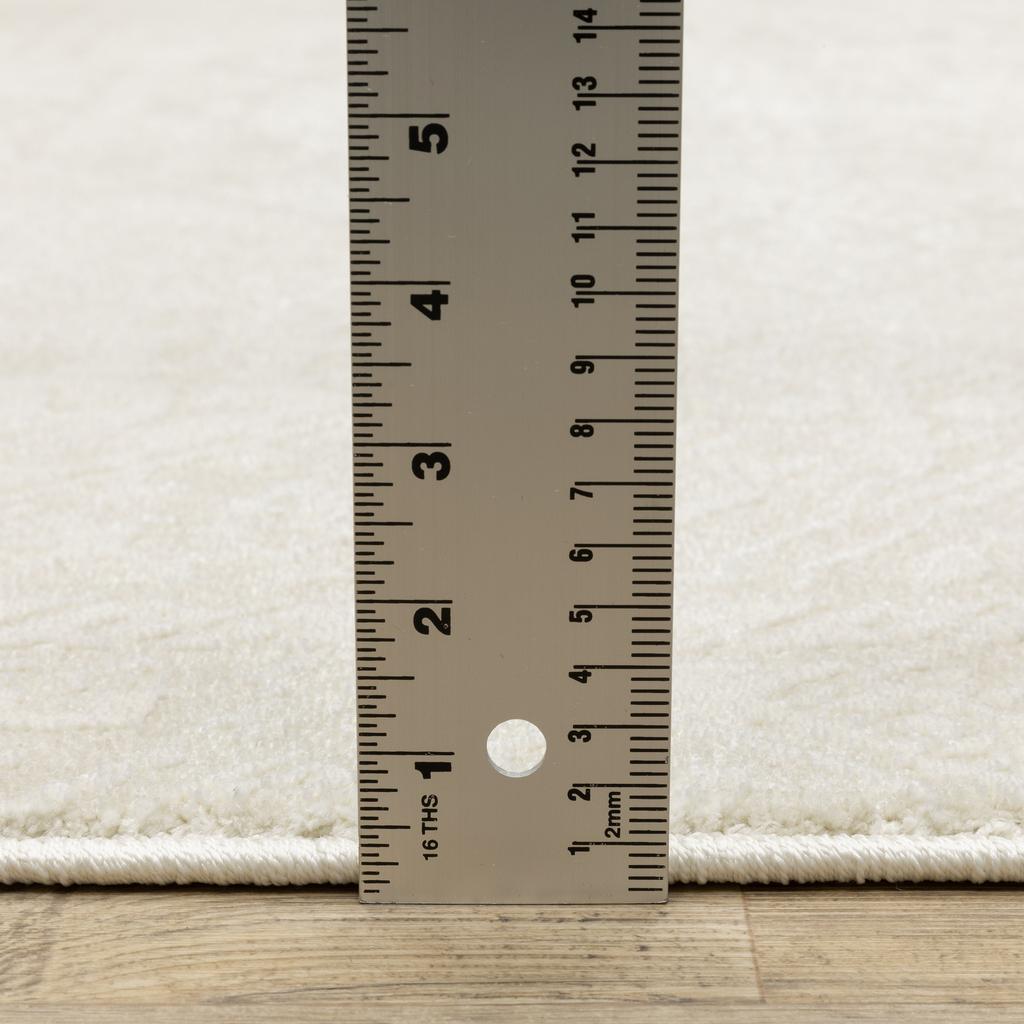 Oriental Weavers Raylan RAY09 Ivory Rectangle Indoor Area Rug Medallion Pattern-