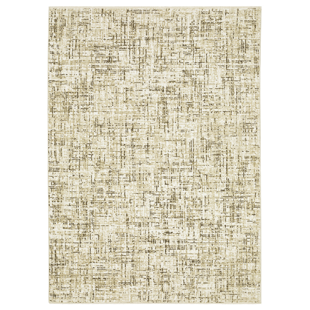 Oriental Weavers Reed RE03A Multicolor Rectangle Indoor Area Rug - Super Soft Stain Resistant Low Pile Rug with Abstract Design