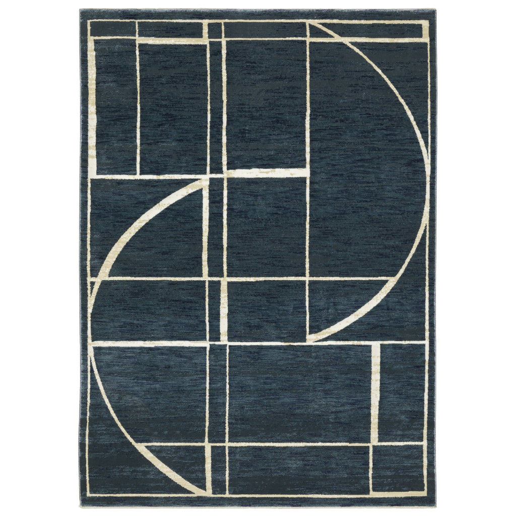 Oriental Weavers Reed RE04B Multicolor Rectangle Indoor Area Rug - Super Soft Stain Resistant Low Pile Rug with Geometric Design