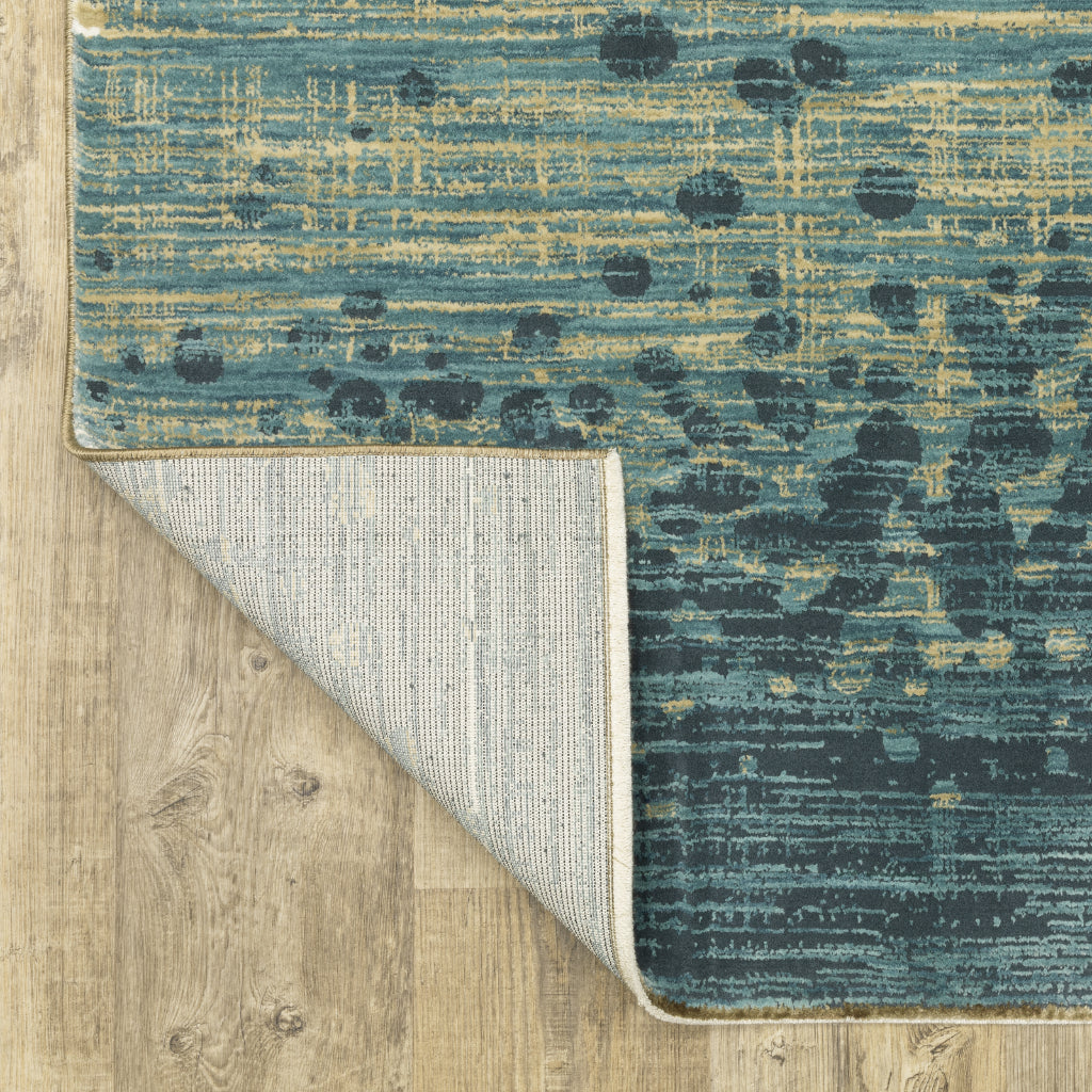 Oriental Weavers Reed RE08A Multicolor Rectangle Indoor Area Rug - Super Soft Stain Resistant Low Pile Rug with Abstract Design