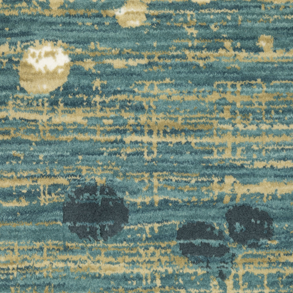 Oriental Weavers Reed RE08A Multicolor Rectangle Indoor Area Rug - Super Soft Stain Resistant Low Pile Rug with Abstract Design