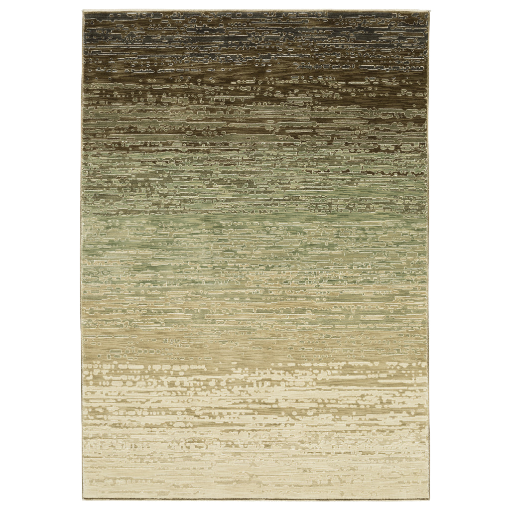 Oriental Weavers Reed RE09A Multicolor Rectangle Indoor Area Rug - Super Soft Stain Resistant Low Pile Rug with Abstract Design