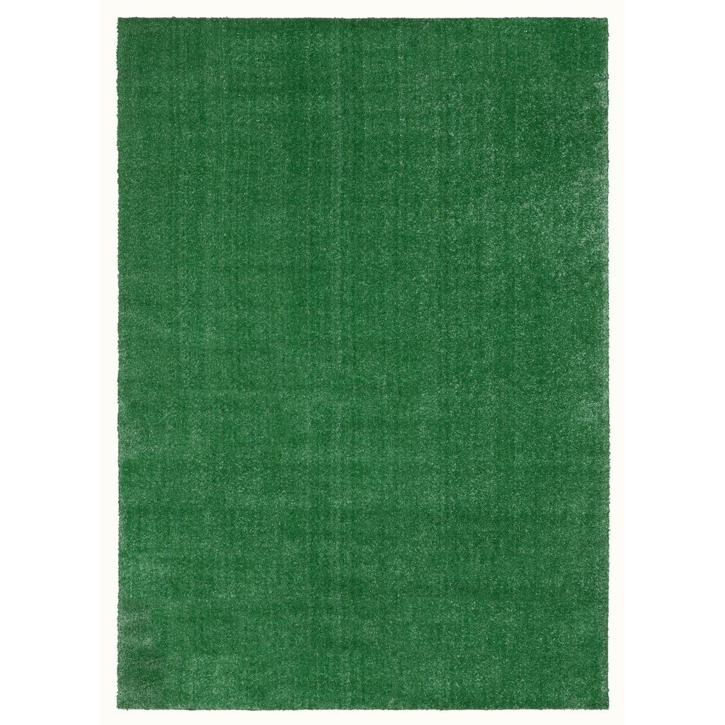 Oriental Weavers Sarasota SA001 Green Rectangle Indoor/Outdoor Area Rug Artifical Turf Pattern-
