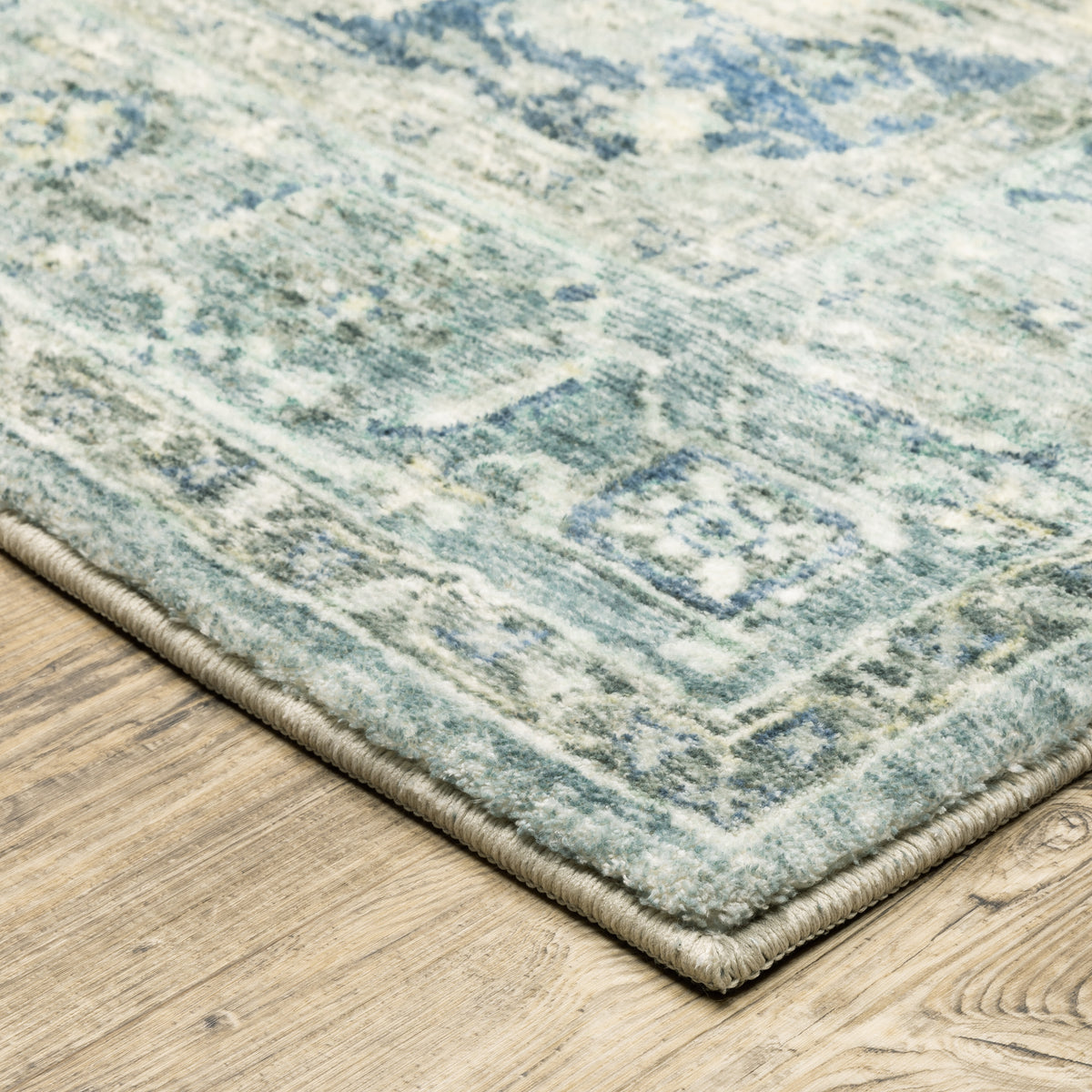 Oriental Weavers Savoy 28102 Multicolor Rectangle Indoor Runner - Elegant Stain Resistant Low Pile Rug with Medallion Design