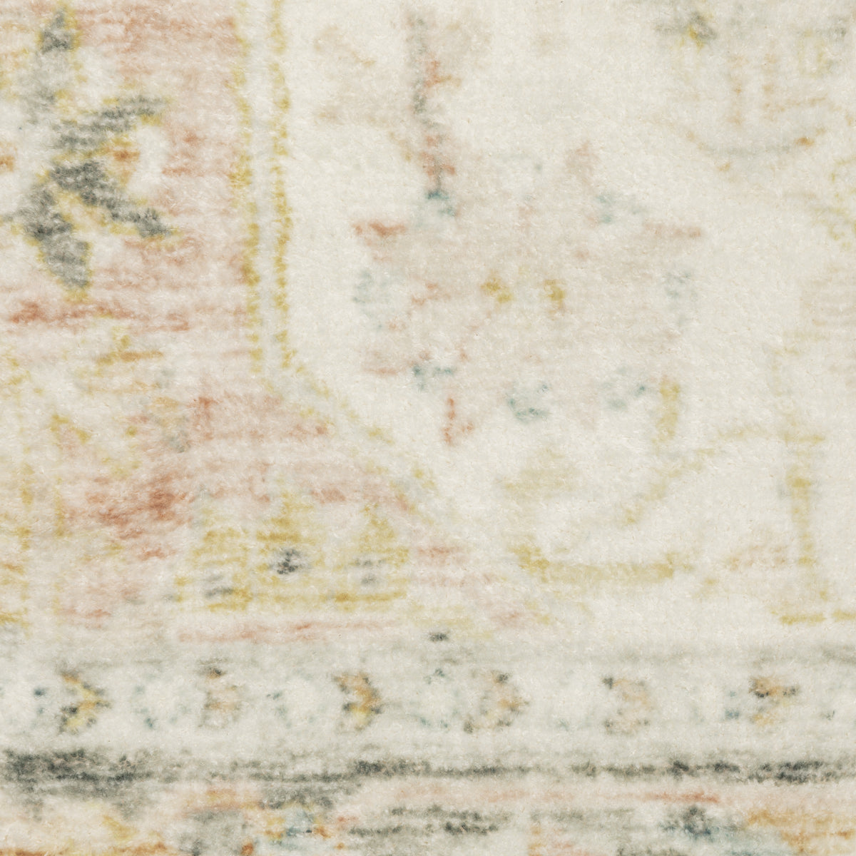 Oriental Weavers Savoy 28103 Multicolor Rectangle Indoor Runner - Elegant Stain Resistant Low Pile Rug with Medallion Design