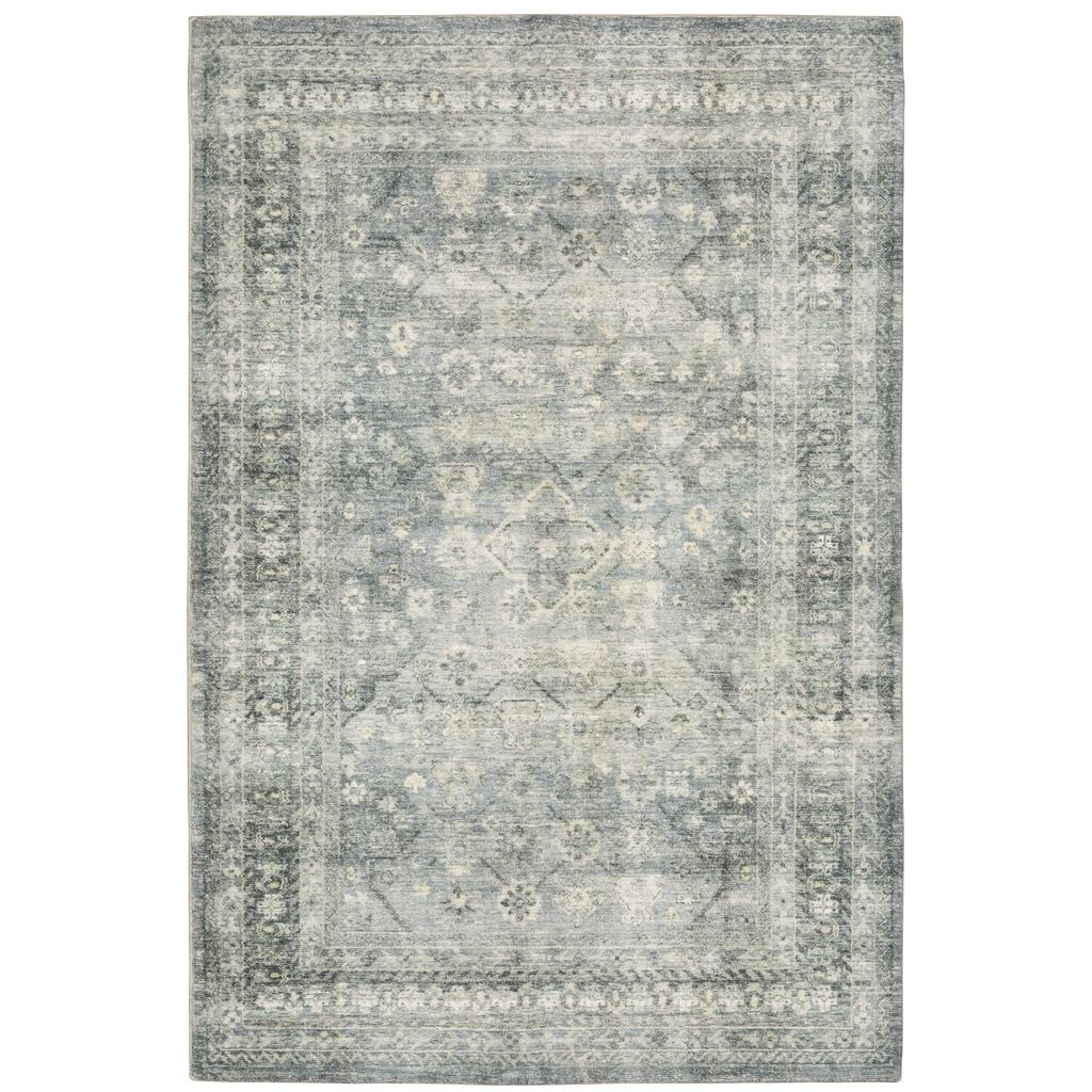 Oriental Weavers Savoy 28106 Multicolor Rectangle Indoor Area Rug - Elegant Stain Resistant Low Pile Rug with Oriental Design-