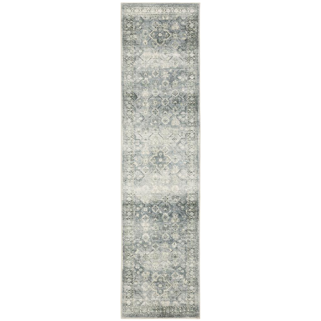 Oriental Weavers Savoy 28106 Multicolor Rectangle Indoor Runner - Elegant Stain Resistant Low Pile Rug with Oriental Design-