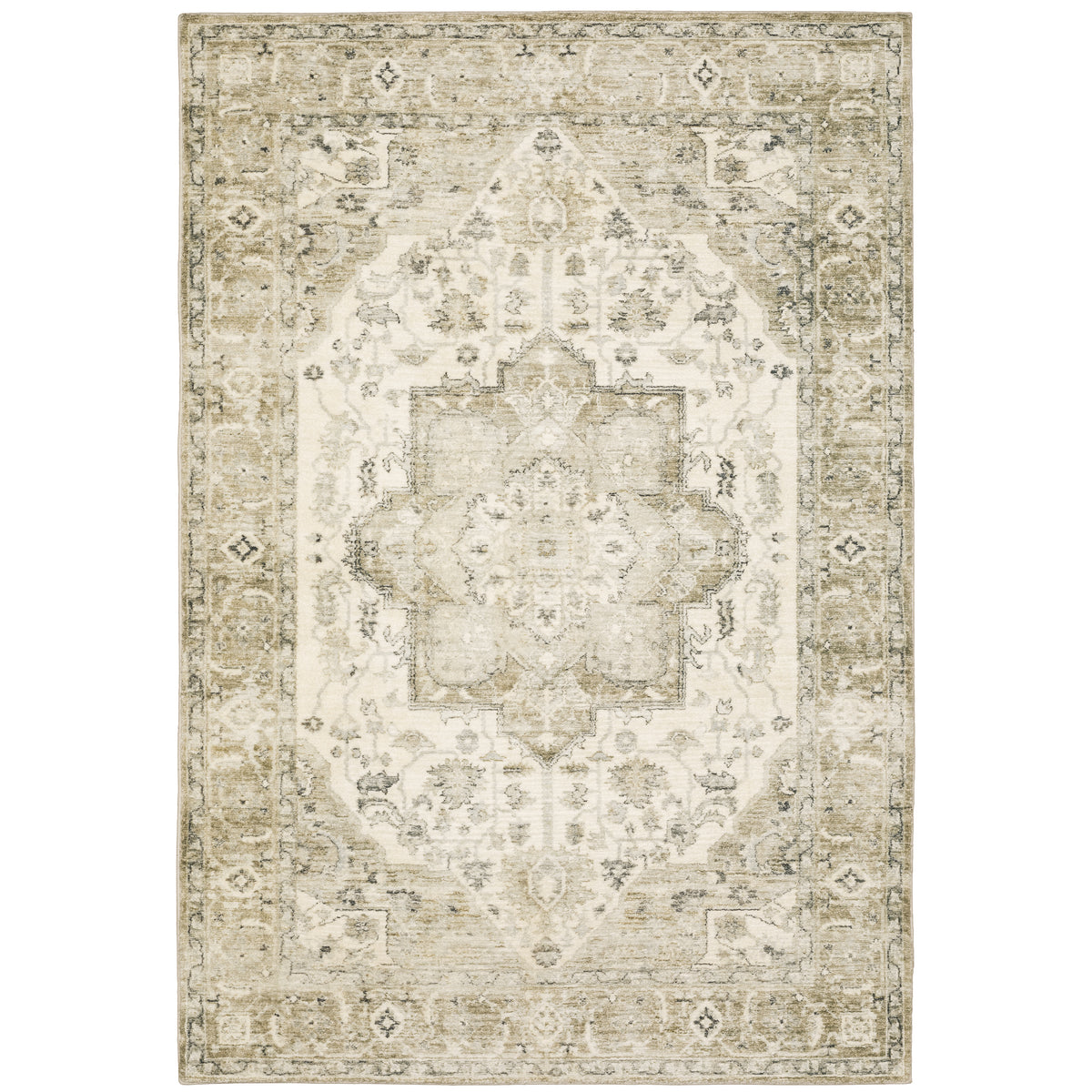 Oriental Weavers Savoy 28108 Multicolor Rectangle Indoor Area Rug - Elegant Stain Resistant Low Pile Rug with Oriental Design