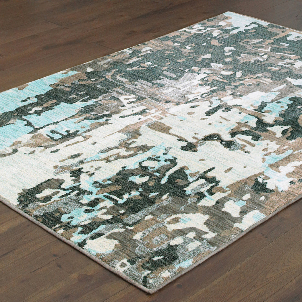Oriental Weavers Sedona 8957G Multicolor Rectangle Indoor Area Rug - Durable &amp; Stain Resistant Low Pile Rug