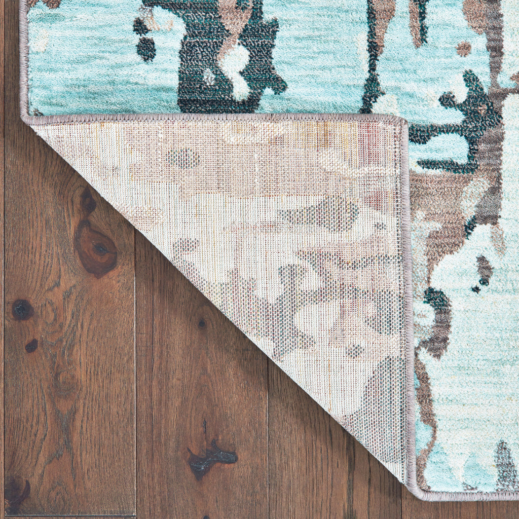 Oriental Weavers Sedona 8957G Multicolor Rectangle Indoor Area Rug - Durable &amp; Stain Resistant Low Pile Rug