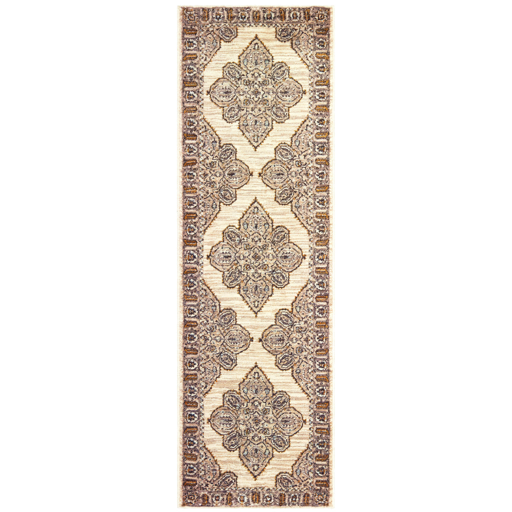 Oriental Weavers Sedona 9588D Multicolor Rectangle Indoor Runner - Durable &amp; Stain Resistant Low Pile Rug