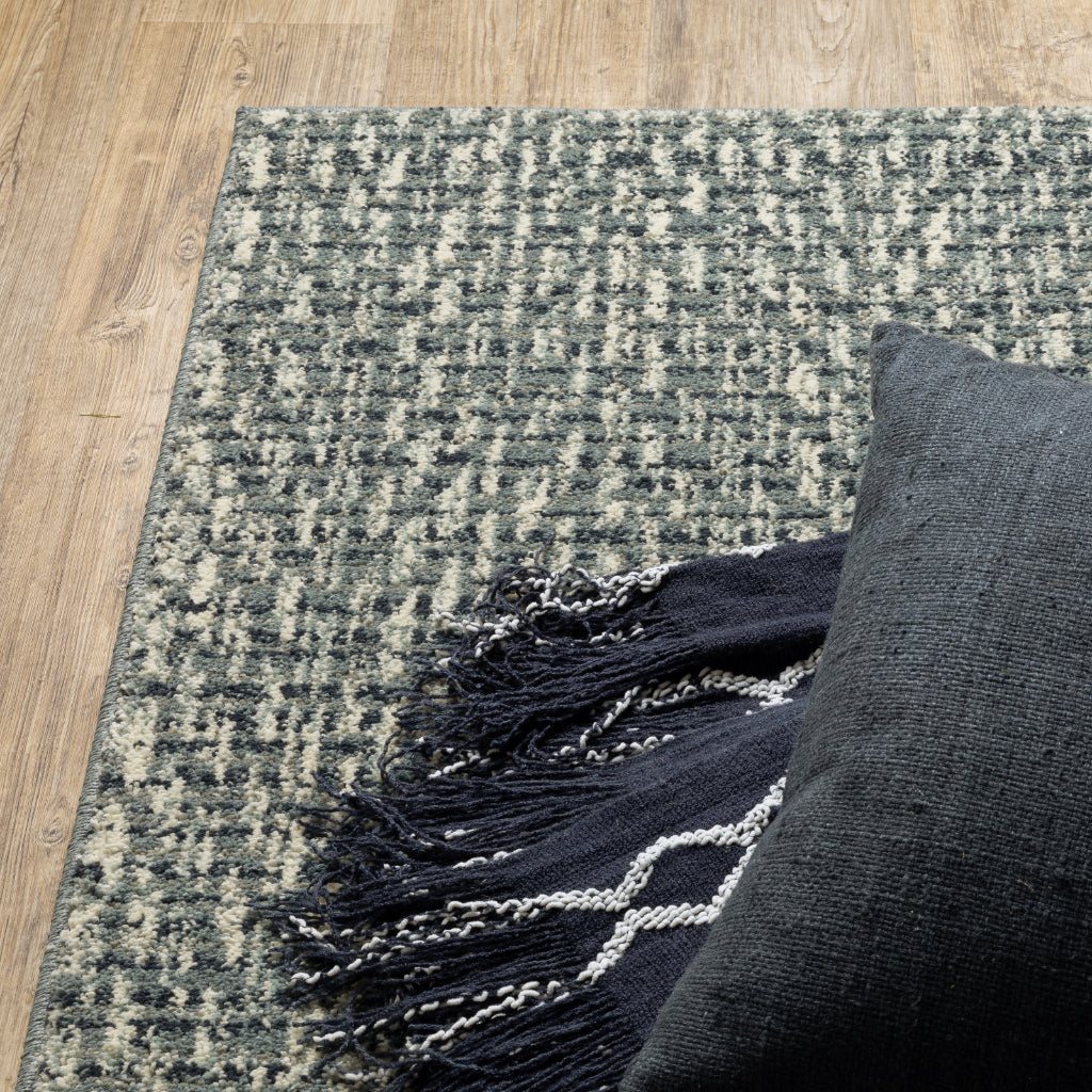 Oriental Weavers Seneca SE02A Multicolor Rectangle Indoor Runner - Contemporary Plush Pile Rug with Abstract Design