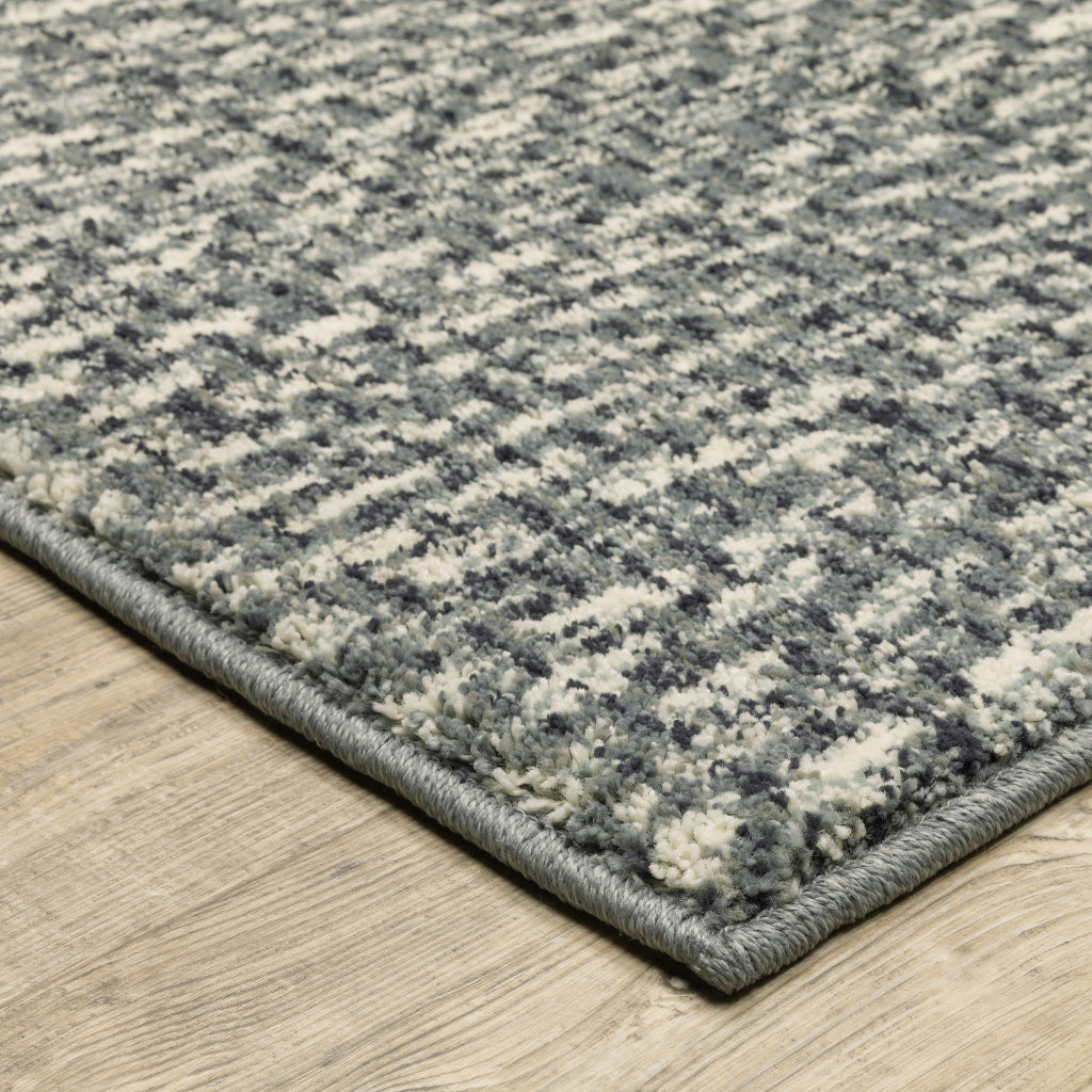 Oriental Weavers Seneca SE02A Multicolor Rectangle Indoor Runner - Contemporary Plush Pile Rug with Abstract Design