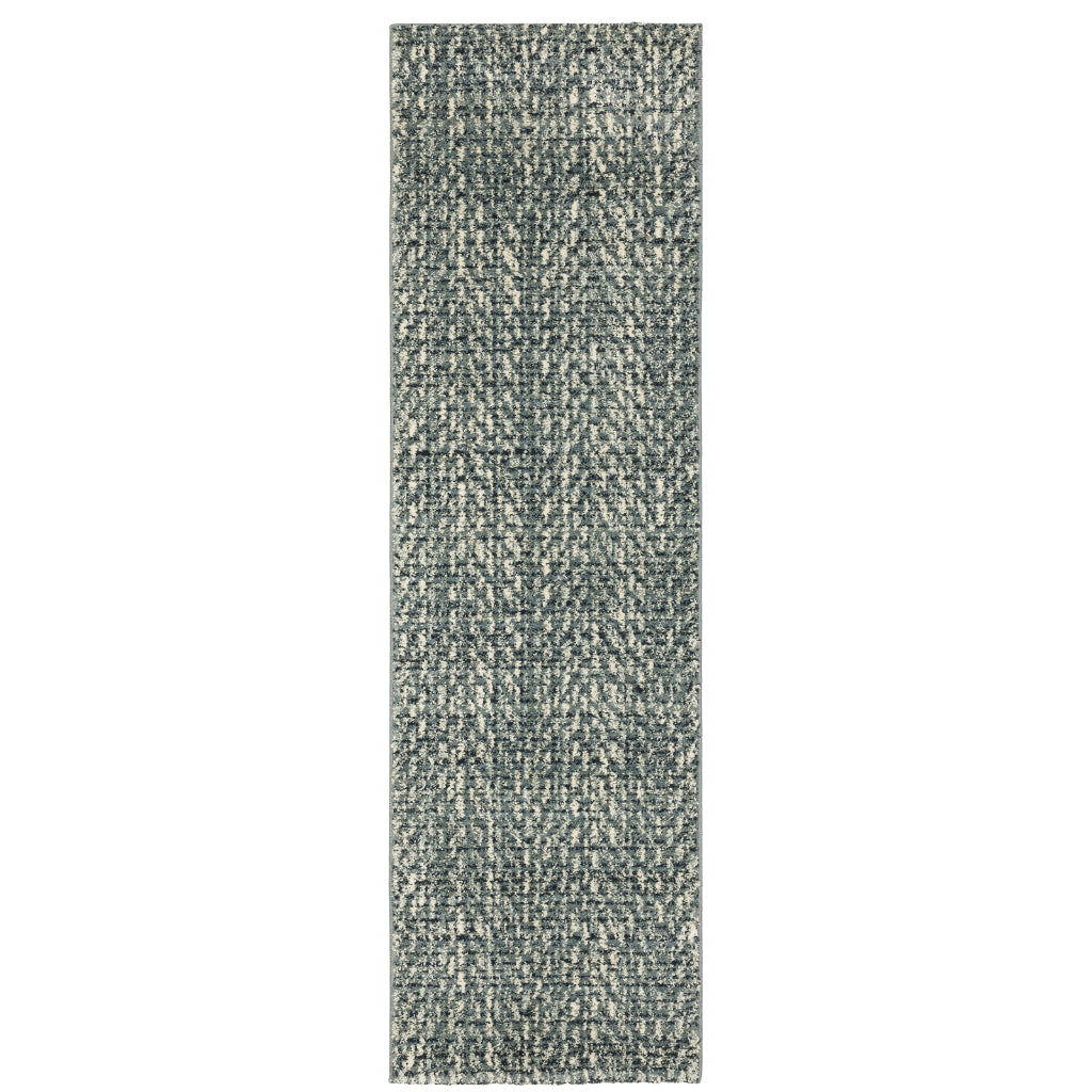 Oriental Weavers Seneca SE02A Multicolor Rectangle Indoor Runner - Contemporary Plush Pile Rug with Abstract Design