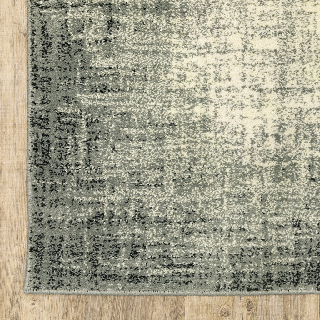 Oriental Weavers Seneca SE07A Multicolor Rectangle Indoor Area Rug - Contemporary Plush Pile Rug with Abstract Design