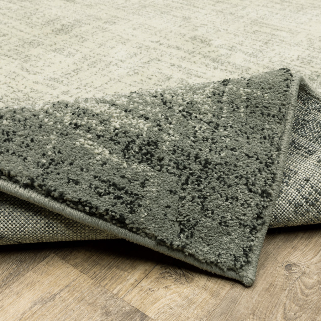 Oriental Weavers Seneca SE07A Multicolor Rectangle Indoor Runner - Contemporary Plush Pile Rug with Abstract Design