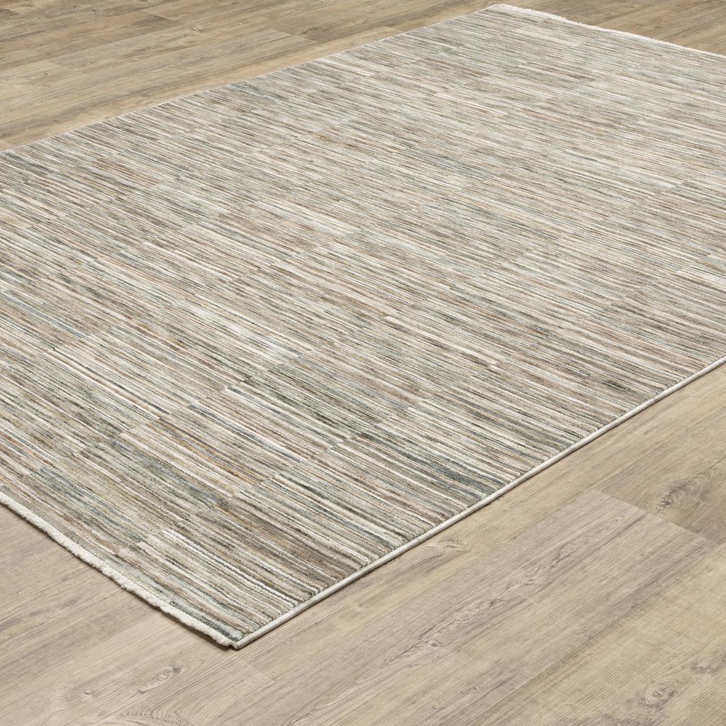 Oriental Weavers Soho SOH01 Beige Rectangle Indoor Area Rug Geometric Pattern-