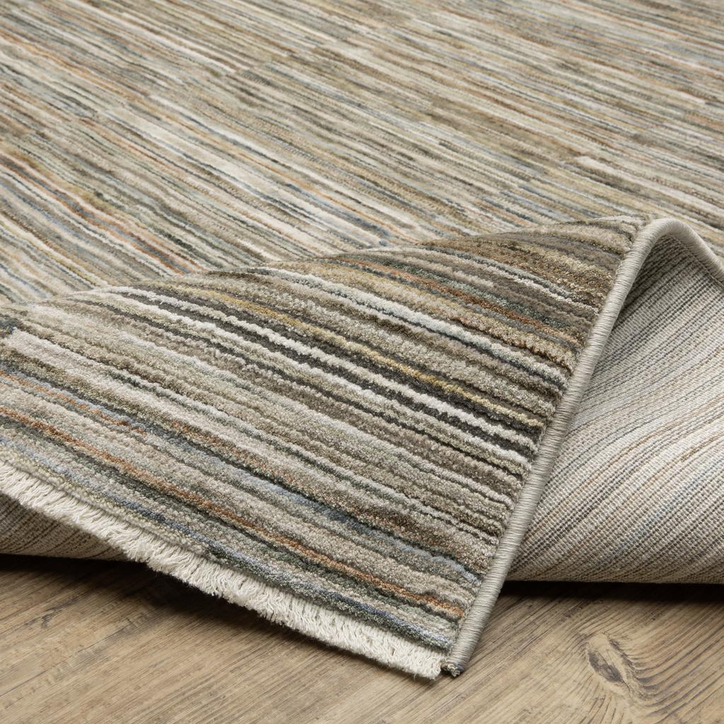 Oriental Weavers Soho SOH01 Beige Rectangle Indoor Area Rug Geometric Pattern-