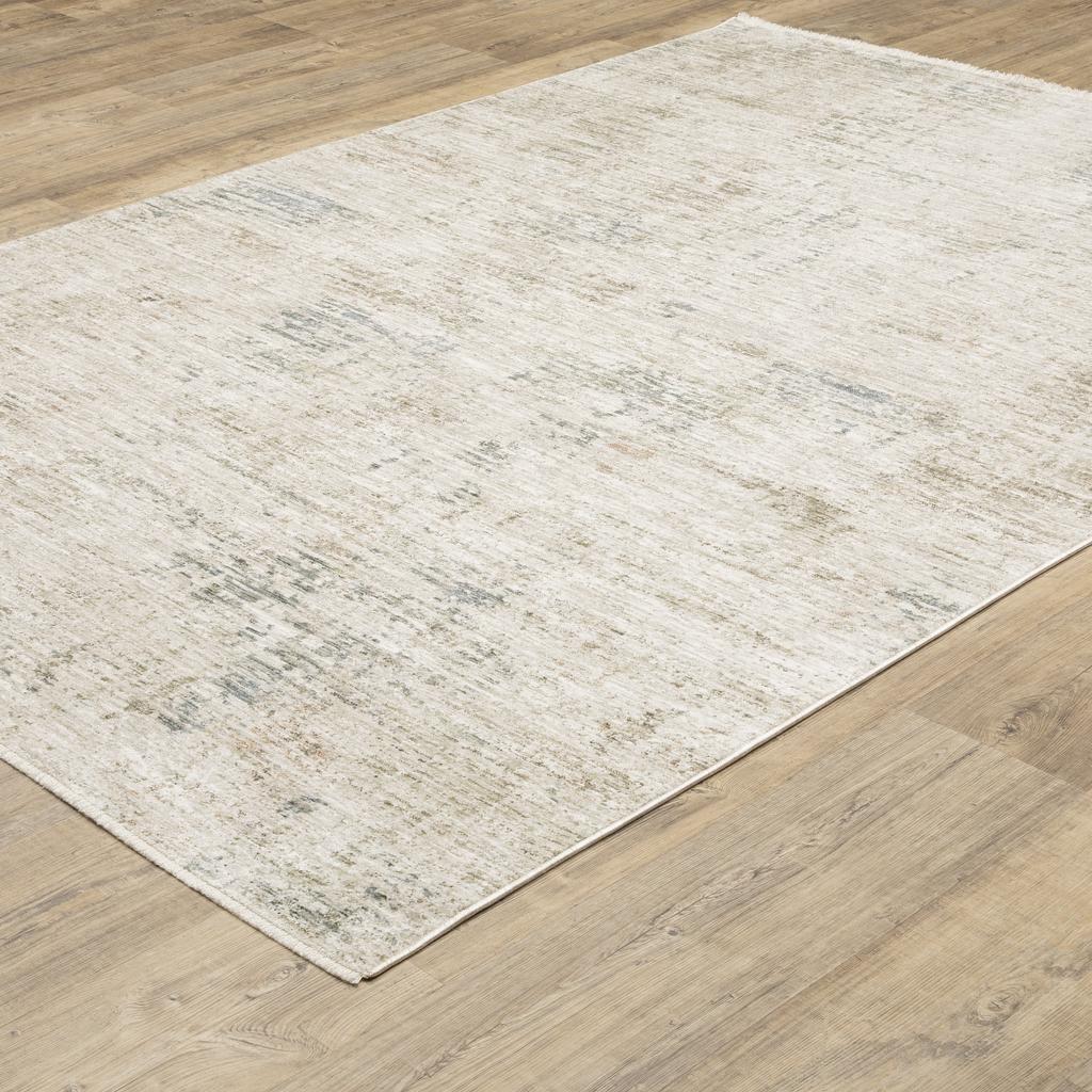 Oriental Weavers Soho SOH02 Beige Rectangle Indoor Area Rug Abstract Pattern-