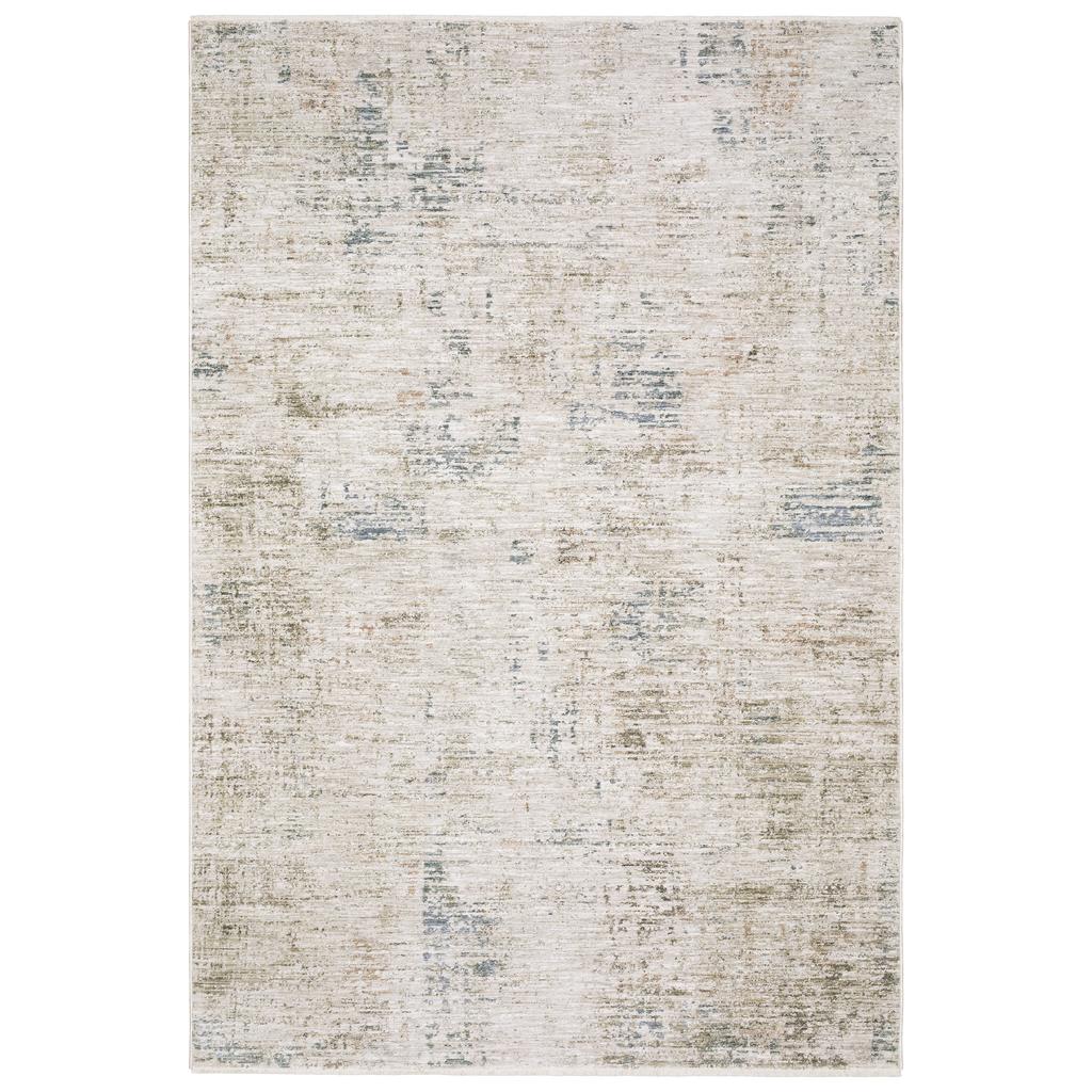 Oriental Weavers Soho SOH02 Beige Rectangle Indoor Area Rug Abstract Pattern-