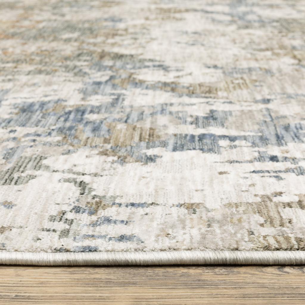 Oriental Weavers Soho SOH03 Beige Rectangle Indoor Runner Abstract Pattern-