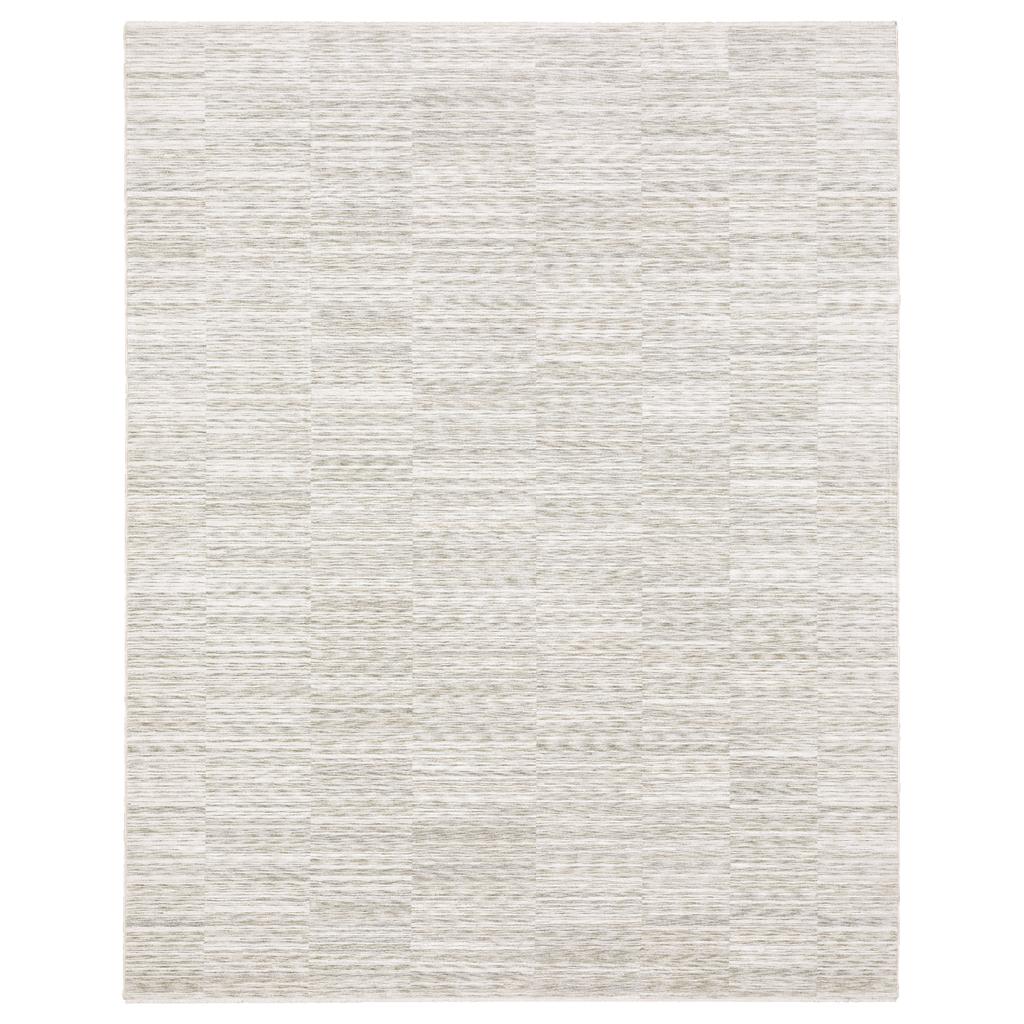 Oriental Weavers Soho SOH04 Beige Rectangle Indoor Area Rug Geometric Pattern-