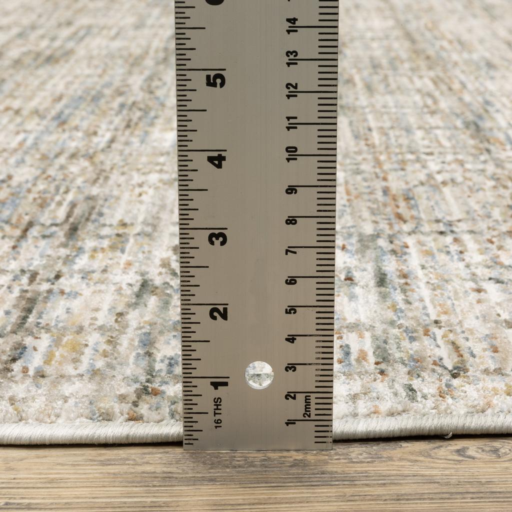 Oriental Weavers Soho SOH05 Beige Rectangle Indoor Runner Abstract Pattern-