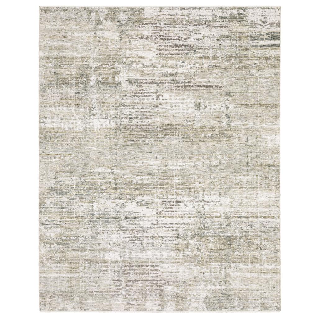 Oriental Weavers Soho SOH06 Beige Rectangle Indoor Area Rug Abstract Pattern-