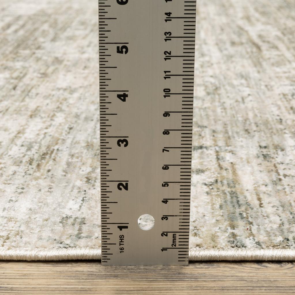 Oriental Weavers Soho SOH06 Beige Rectangle Indoor Runner Abstract Pattern-