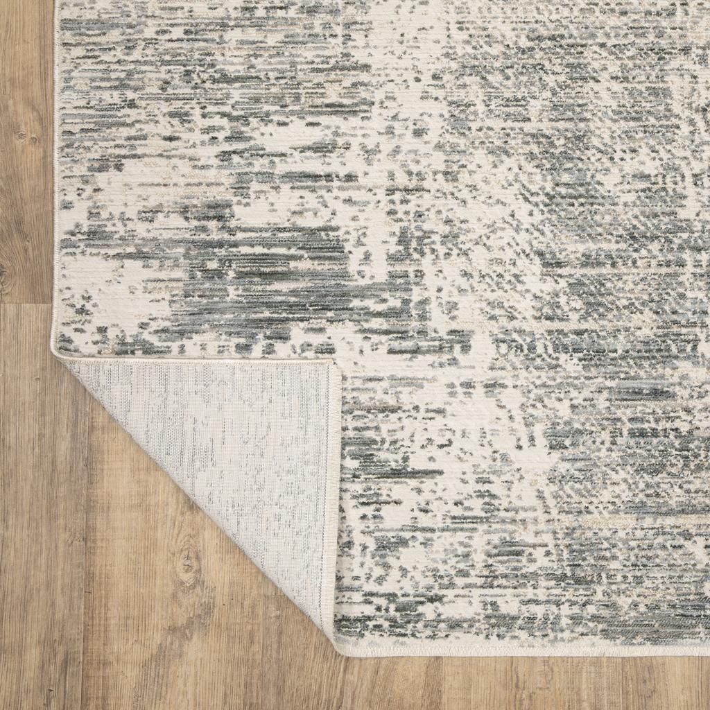 Oriental Weavers Soho SOH07 Grey Rectangle Indoor Runner Abstract Pattern-